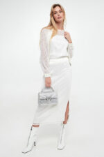 Spódnica midi PESERICO-wyprzedaż