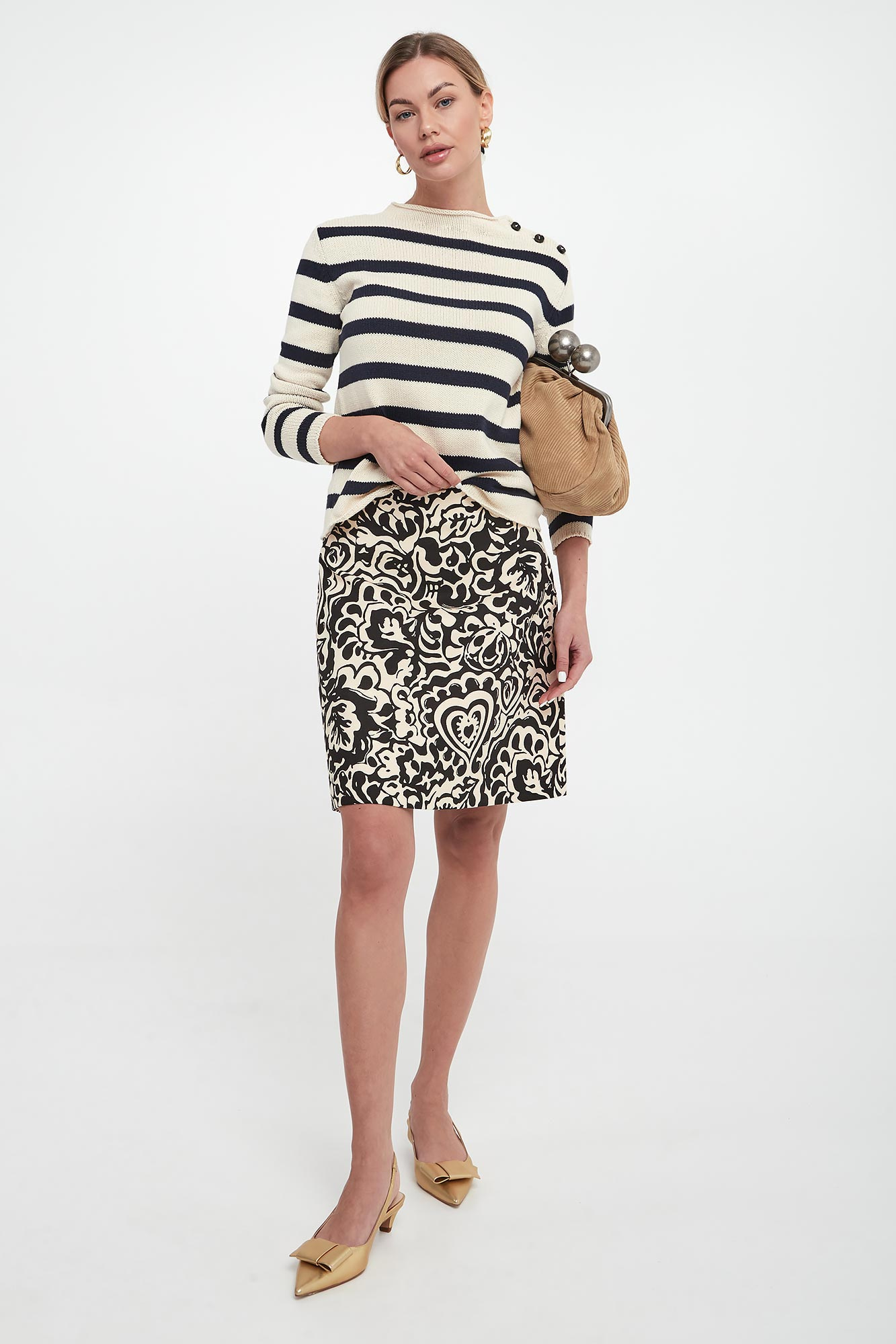 Spódnica mini Lignano WEEKEND MAX MARA-wyprzedaż