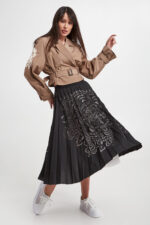 Spódnica plisowana ERMANNO FIRENZE-wyprzedaż