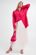 Spódnica plisowana SAMSØE SAMSØE-wyprzedaż