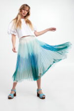 Spódnica plisowana TWINSET ACTITUDE-wyprzedaż