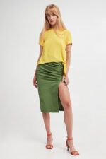 Spódnica popelinowa Abba MARELLA-wyprzedaż