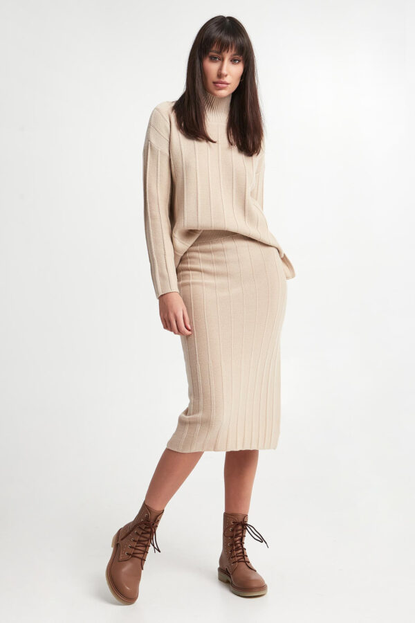 Spódnica wełniana Melk MAX MARA LEISURE-wyprzedaż