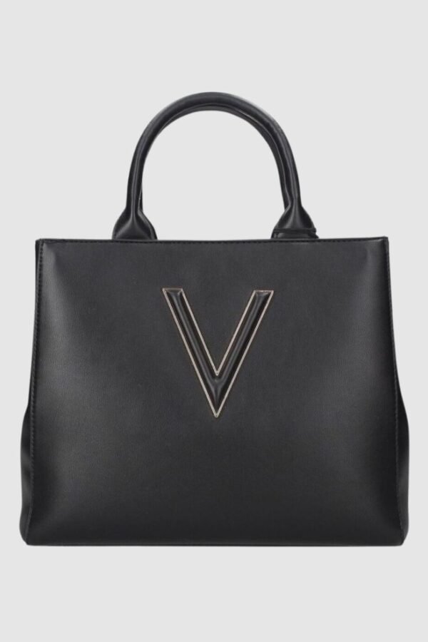 VALENTINO Czarna torebka Coney Shopping-wyprzedaż