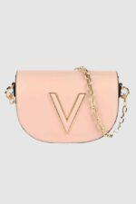 VALENTINO Różowa torebka Coney Flap Bag-wyprzedaż
