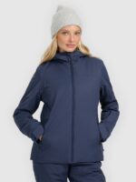 4F Kurtka narciarska membrana 5000 damska - granatowa L-wyprzedaż