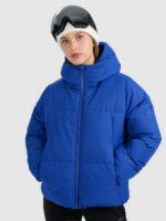 4F Kurtka narciarska membrana 5000 damska - niebieska M-wyprzedaż