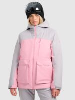 4F Kurtka narciarska membrana 8000 damska - różowa XL-wyprzedaż