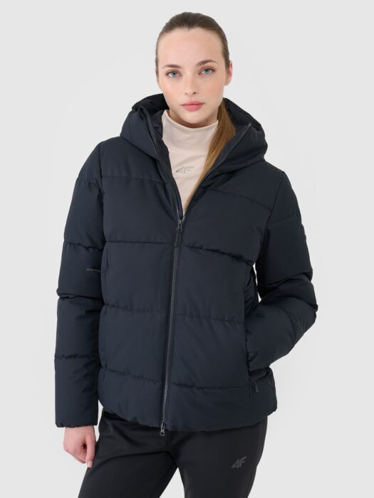 4F Kurtka narciarska membrana NeoDry 5000 damska - czarna XL-wyprzedaż