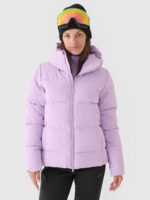 4F Kurtka narciarska membrana NeoDry 5000 damska - fioletowa XXL-wyprzedaż