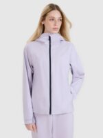 4F Kurtka przejściowa membrana 5000 damska - fioletowa XS-wyprzedaż