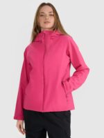 4F Kurtka przejściowa membrana 5000 damska - różowa S-wyprzedaż