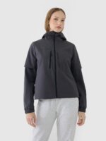 4F Kurtka przejściowa z membraną 5000 damska - szara XL-wyprzedaż
