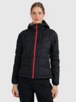 4F Kurtka puchowa z wypełnieniem Primaloft Silver damska - czarna XS-wyprzedaż