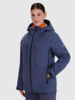 4F Kurtka trekkingowa membrana 20000 damska - szara XL-wyprzedaż