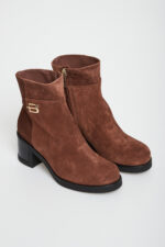 Botki damski zamszowe BALDININI-wyprzedaż