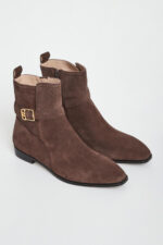 Botki damski zamszowe LIU JO-wyprzedaż