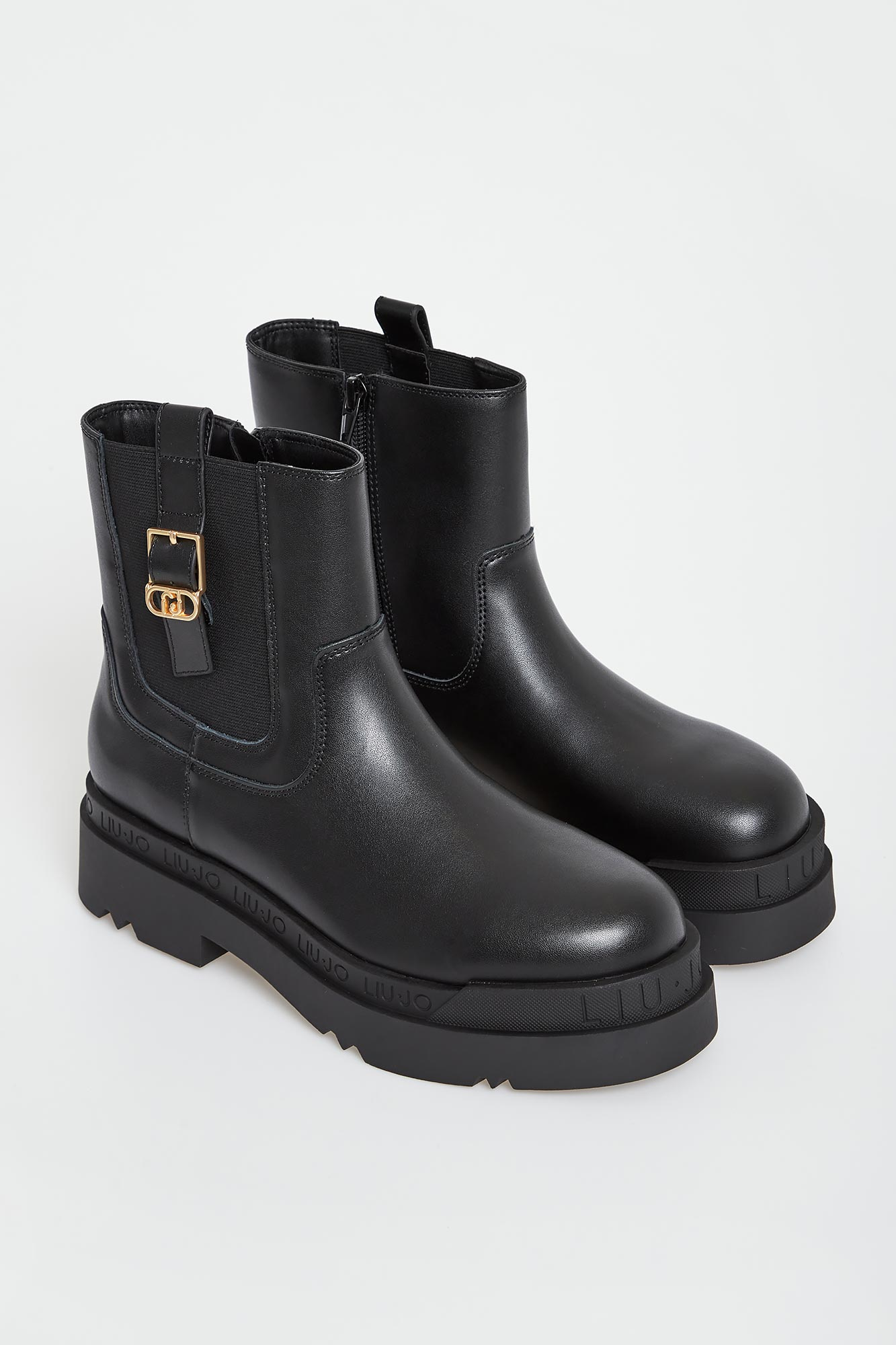 Botki damskie skórzane LIU JO-wyprzedaż