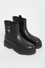 Botki damskie skórzane LIU JO-wyprzedaż