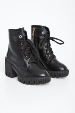 Botki skórzane BALDININI-wyprzedaż