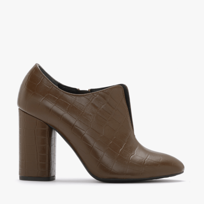 Brązowa botinka TINA-wyprzedaż