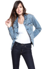 DAMSKA KURTKA JEANSOWA LEVI’S Trucker Jeans 723340146-wyprzedaż