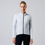 Damska kurtka kolarska Thermo Fleece z długim rękawem-wyprzedaż