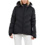 Damska kurtka narciarska Fundango Elyra Fur Padded-wyprzedaż