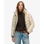 Damska kurtka z kapturem Superdry Everest-wyprzedaż