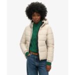 Damska kurtka z kapturem Superdry Spirit Sports-wyprzedaż