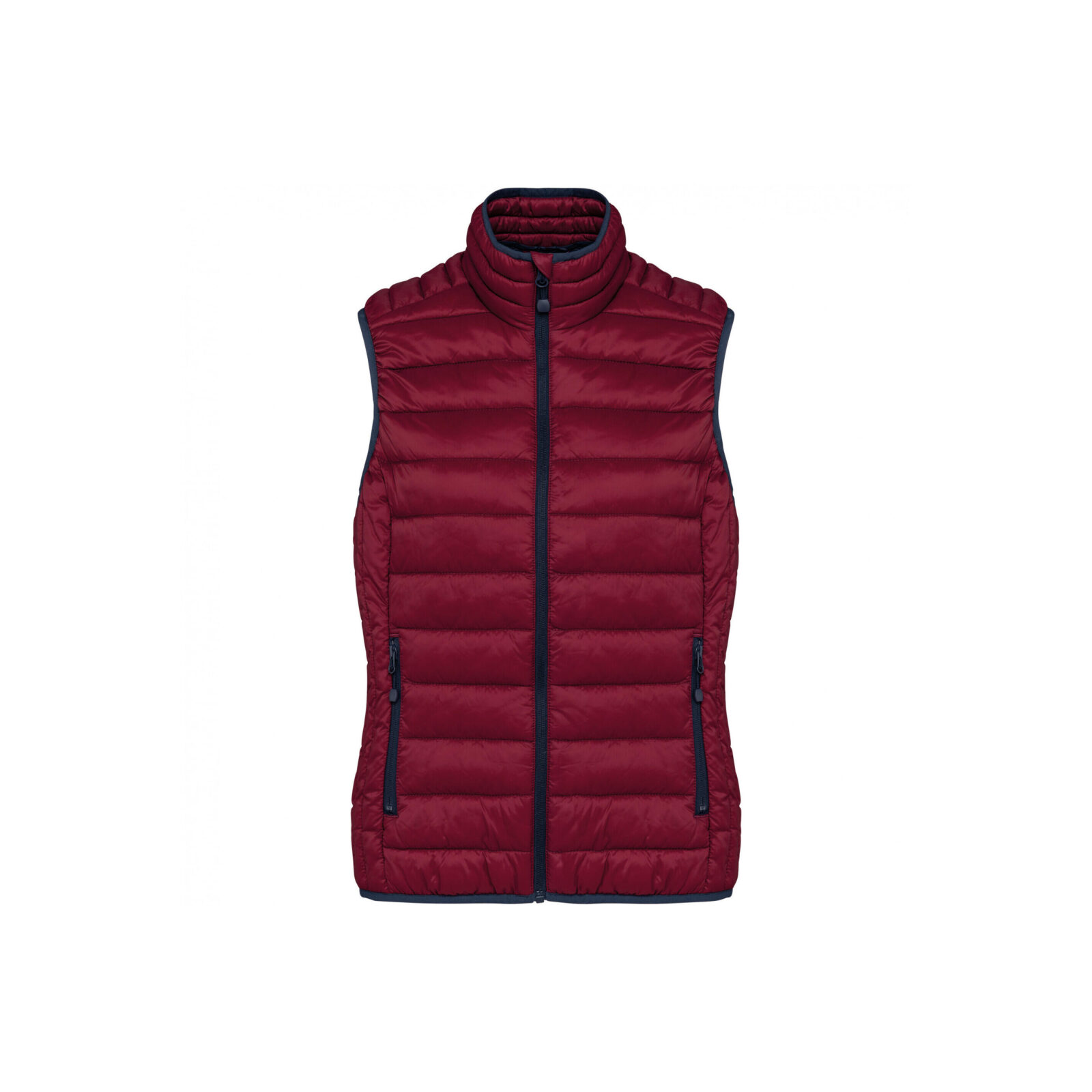 Damska lekka kurtka puchowa bez rękawów Kariban-wyprzedaż