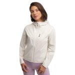 Damska przeciwdeszczowa kurtka trekkingowa Siroko Velora Sand-wyprzedaż