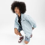 Kobieta Lifestyle Damska kurtka coach Puerto Plata-W Siroko Jasnoniebieski-wyprzedaż