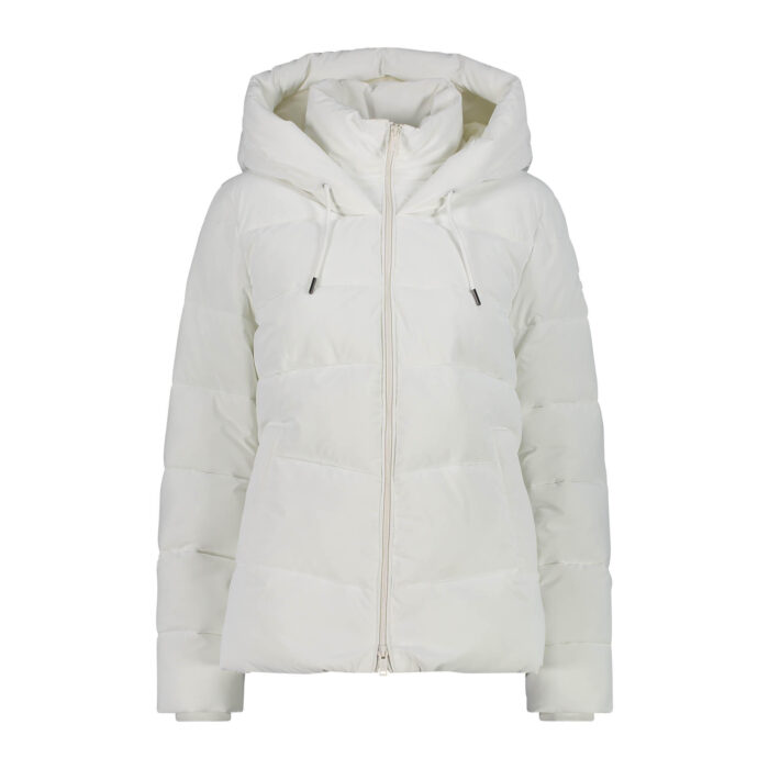 Kurtka Damska Zimowa CMP 32K3096 OCIEPLANA Biała-wyprzedaż