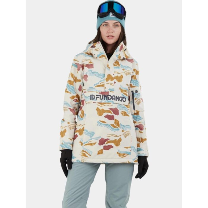 Kurtka Narciarska Damska Fundango Birch Eco Logo-wyprzedaż