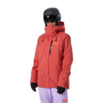 Kurtka Narciarska damska Helly Hansen W Powshot Jacket Poppy-wyprzedaż