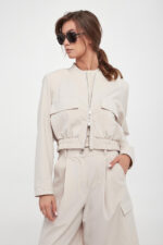 Kurtka damska bomberka Raglio MARELLA MONOCHROME-wyprzedaż