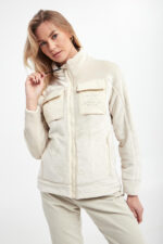 Kurtka damska futrzana AERONAUTICA MILITARE-wyprzedaż