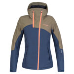 Kurtka damska narciarska Hannah Maky COL olive/mood indigo 10000 mm-wyprzedaż