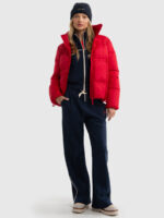 Kurtka damska ocieplana czerwona Alexis 603-wyprzedaż