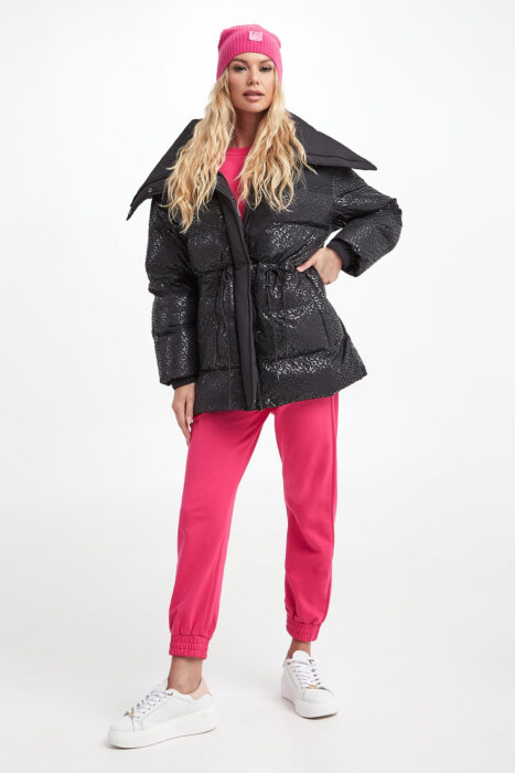 Kurtka damska pikowana Convalida PINKO-wyprzedaż