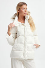 Kurtka damska pikowana Lalla MARELLA MONOCHROME-wyprzedaż