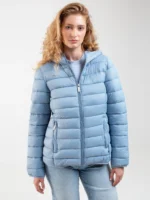 Kurtka damska przejściowa niebieska Venla 401-wyprzedaż