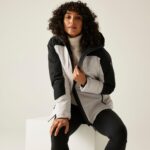 Kurtka damska przejściowa ocieplana przeciwdeszczowa Maldeine-wyprzedaż