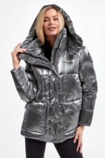 Kurtka damska puchowa BLAUER-wyprzedaż