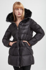 Kurtka damska puchowa HETREGO-wyprzedaż