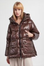 Kurtka damska puchowa HETREGO-wyprzedaż