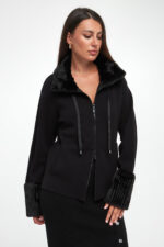 Kurtka damska z futerkiem JOSEPH RIBKOFF-wyprzedaż