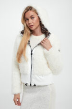 Kurtka damska z futerkiem SPORTALM-wyprzedaż