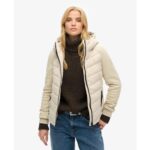 Kurtka hybrydowa z kapturem Storm od SUPERDRY-wyprzedaż